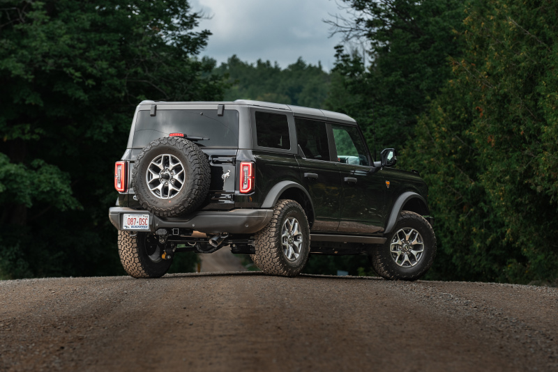 MBRP 2021+ Ford Bronco 2.3L/2.7L EcoBoost 3in Aluminized Steel Catback Exhaust - Image 3