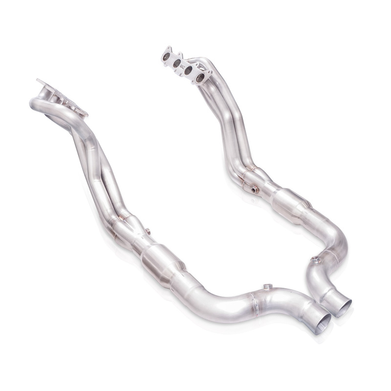 Stainless Works 2015+ Ford GT350 Headers 1-7/8in Primaries High-Flow Cats 3in Collectors - Image 3