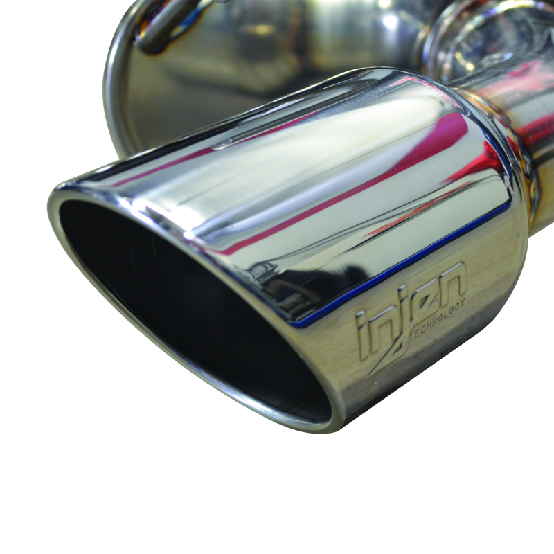 Injen 16-20 Chevy Camaro 2.0L 4 Cyl Full 3in Cat-Back Stainless Steel Exhaust w/SS Flanges & Y Pipe - Image 7