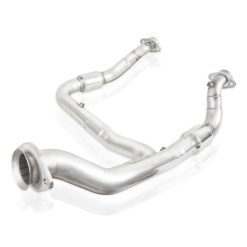 Stainless Works 15-18 F-150 3.5L Downpipe 3in High-Flow Cats Y-Pipe Factory Connection - Image 4
