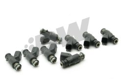 Alternative view of DeatschWerks 07-13 All Gas Vortec V8s (4.8L/5.3L/6.0L/6.2L) 56lb/hr Injectors (Set of 8)