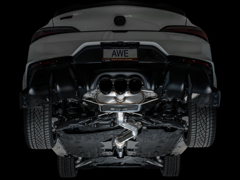 AWE Tuning 2024 Acura Integra Type S DE5 FWD Touring Edition Exhaust w/ Triple Diamond Black Tips - Image 16