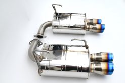 Alternative view of Invidia 22+ Subaru WRX Q300 3.5in. Rolled Dual Wall T.I Tip Axle-back Exhaust