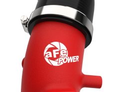 AFE 19-22 Hyundai Veloster N BladeRunner Aluminum Hot & Cold Charge Pipe Kit - Red - Image 3
