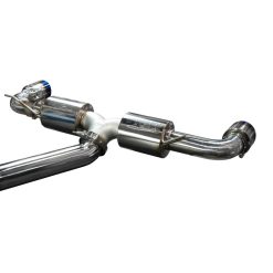 Injen 20-21 Toyota Supra 3.0L Turbo 6cyl SS Cat-Back Exhaust w/ Burnt Tips - Image 3