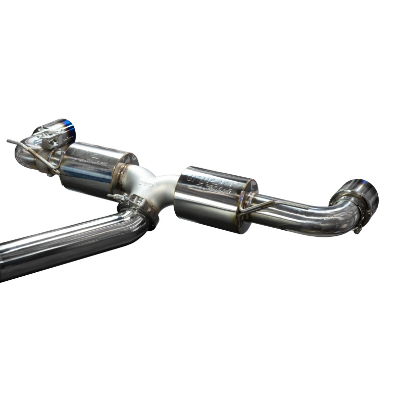 Injen 20-21 Toyota Supra 3.0L Turbo 6cyl SS Cat-Back Exhaust w/ Burnt Tips - Image 3