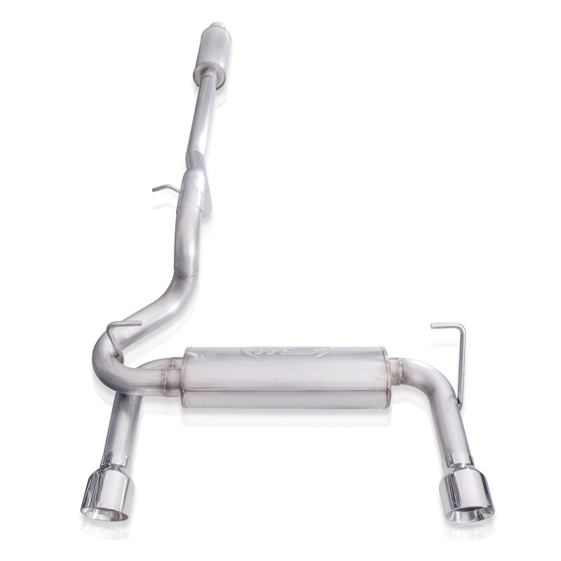 Stainless Works 2018+ Jeep Wrangler JL 304SS Factory Connect 2.5in Cat Back Exhaust System - Image 7