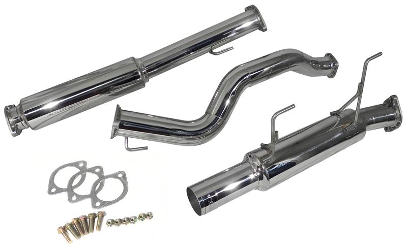 Injen 11-17 Nissan Juke 1.6L 4cyl Turbo FWD ONLY (incl Nismo) SS Cat-Back Exhaust - Image 2