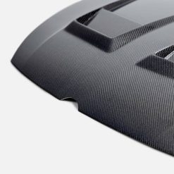 Seibon 2022-2023 Volkswagen Golf GTI/R DV-Style Carbon Fiber Hood - Image 3