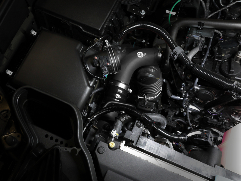 aFe 2024+ Toyota Tacoma BladeRunner 2.5in & 3in Aluminum Hot & Cold Charge Pipe Kit - Black - Image 8