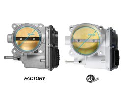 aFe POWER 03-09 Toyota 4Runner V6 4.0L / 10-14 Toyota FJ Cruiser V6 4.0L 76mm Billet Throttle Body - Image 3