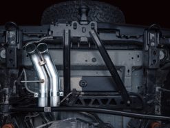 AWE Tuning 22-24 Ford Bronco Raptor 4WD Dual BashGuards Cat-Back SwitchPath Exhaust (No Tips) - Image 13