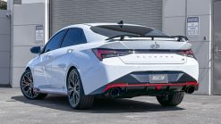 Borla 22-23 Hyundai Elantra N 2.0L 4 CYL. Turbo AT/MT ATAK Catback Exhaust Black Chrome - Image 4