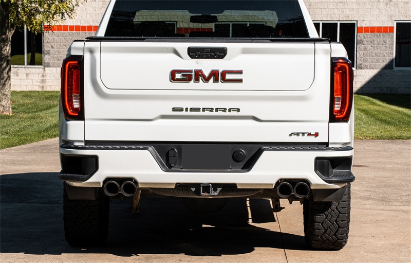 Corsa 19-23 Chevy Silverado 1500 CatBack Dual Rear Exit with Twin 4in Black Powder Ct ProSeries Tips - Image 4