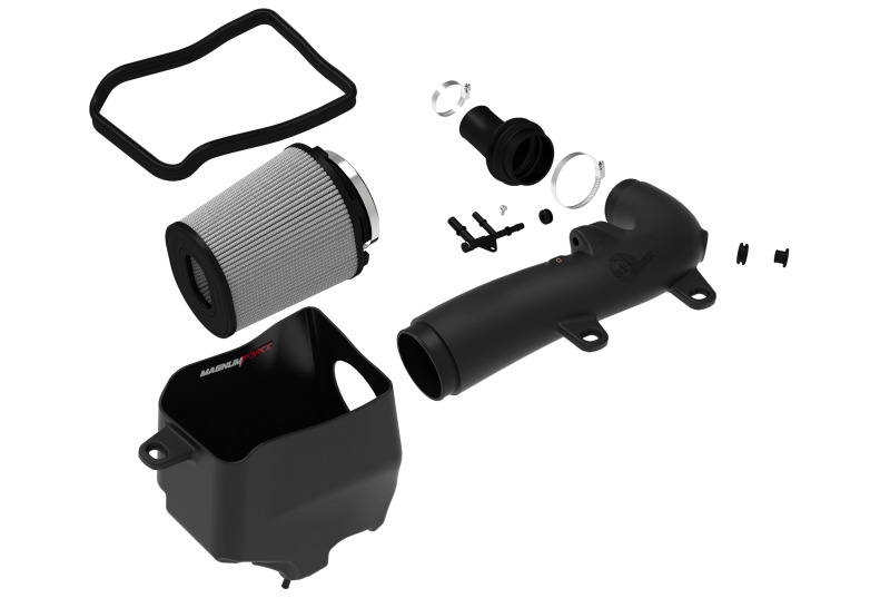 aFe 24-25 Jeep Wrangler JL 4XE L4 2.0L Magnum FORCE Stage-2 Cold Air Intake w/ Pro DRY S Filter - Image 2