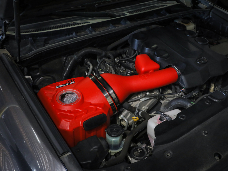 Momentum GT Red Edition Cold Air Intake System w/ Pro DRY S Filter Toyota FJ Cruiser 07-23 V6-4.0L - Image 9