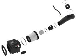 Alternative view of aFe Momentum GT Stage-2 Si Pro DRY S Intake System GM Trucks/SUVs V8 4.8L/5.3L/6.0L/6.2L (GMT900) El