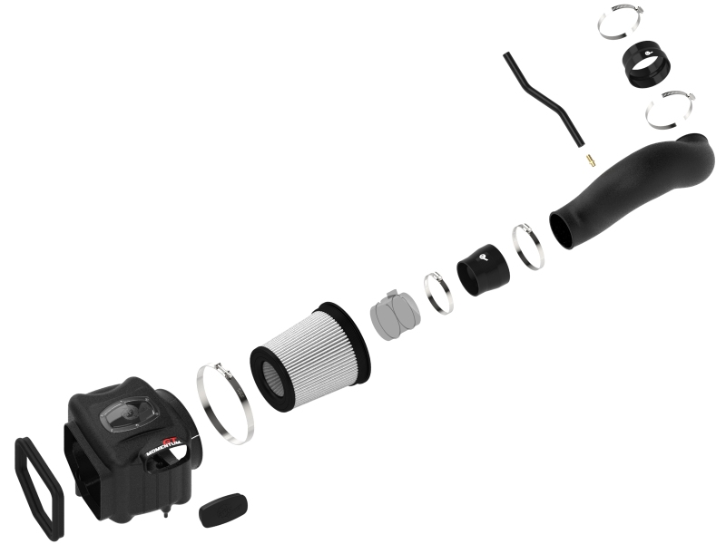aFe Momentum GT Stage-2 Si Pro DRY S Intake System GM Trucks/SUVs V8 4.8L/5.3L/6.0L/6.2L (GMT900) El - Image 2