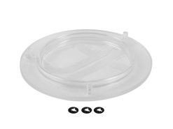 Alternative view of aFe Momentum Cold Air Intake System Replacement Sight Window- Round