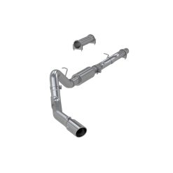 Alternative view of MBRP 2006-2007 Chev/GMC 2500/3500 Duramax Classic EC/CC Cat Back Single Side