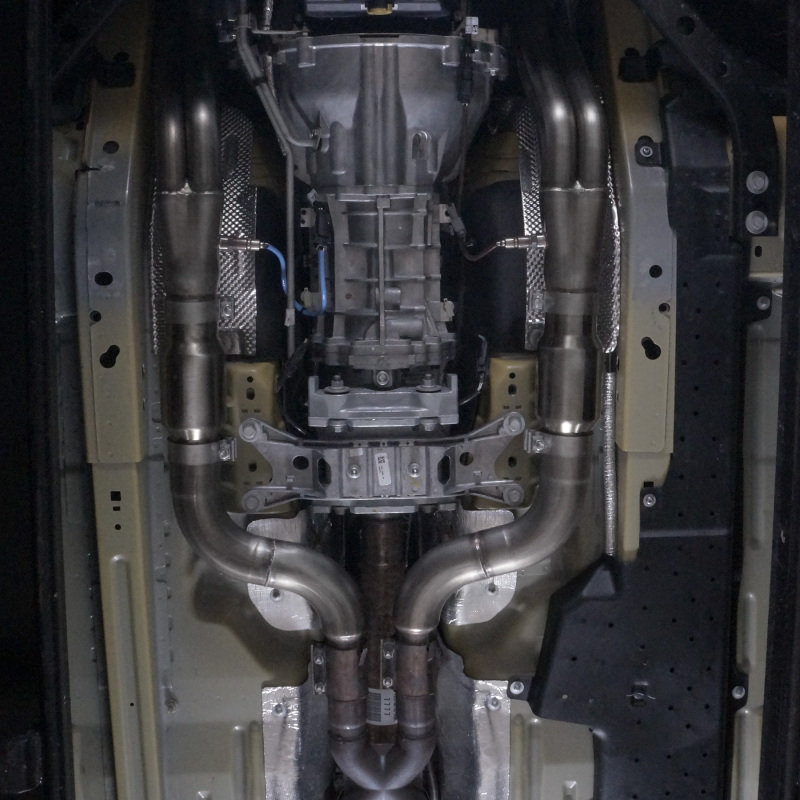 Stainless Works 2015+ Ford GT350 Headers 1-7/8in Primaries High-Flow Cats 3in Collectors - Image 18