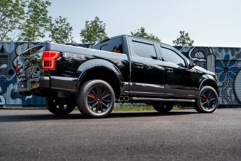 MBRP 15-20 Ford F150 T304 Pre-Axle 4in OD Tips Dual Outlet 3in Cat Back Exhaust - Image 5