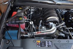 Injen 14 Chevy Silverado/GMC Sierra P/U 5.3L Wrinkle Black Short Ram Intake w/ MR Tech & Heat Shield - Image 4