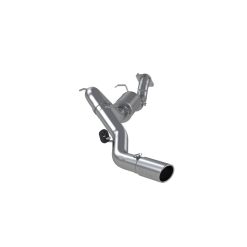 Alternative view of MBRP 07-10 Chevy/GMC 2500HD PU 6.0L V8 3.5in Single Side Exit Alum Cat Back Perf Exhaust