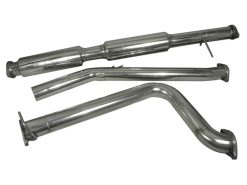 Injen 2013 Dodge Dart 1.4L (t) Catback Stainless Steel Single Outlet 3in Race Inspired Exhaust - Image 2