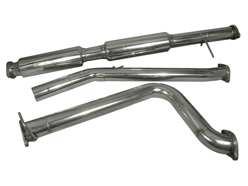 Injen 2013 Dodge Dart 1.4L (t) Catback Stainless Steel Single Outlet 3in Race Inspired Exhaust - Image 2