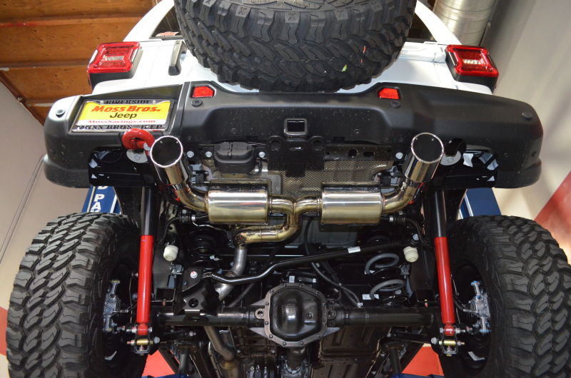 Injen 18-20 Jeep Wrangler JL L4-2.0L Turbo / V6-3.6L SS Axle-back Exhaust - Polished - Image 10