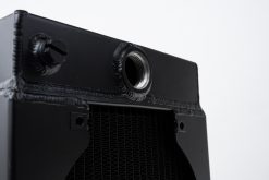 CSF Universal Drag Race / Tuck Radiator w/9in Spal Fan - 10.5in H x 10in L x 3.6in W - Black - Image 4