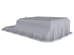 aFe 20-21 Ford Truck w/ 10R140 Transmission Pan Raw POWER Street Series w/ Machined Fins - Image 5