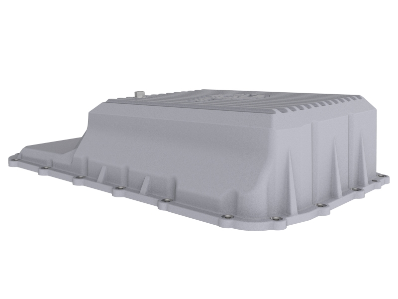 aFe 20-21 Ford Truck w/ 10R140 Transmission Pan Raw POWER Street Series w/ Machined Fins - Image 5