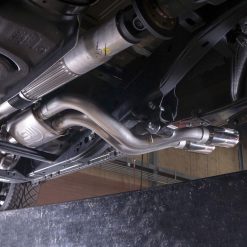 Stainless Works 15-19 Ford F150 5.0L Lightning Exit Catback System w/ 4in Tips - Image 7
