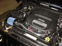 Injen 12-18 Jeep Wrangler JK 3.6L V6 Polished Short Ram Intake w/ Open Filter - Image 6
