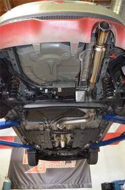 Injen 14-19 Ford Fiesta ST 1.6L Turbo 4Cyl 3in Cat-Back Stainless Steel Exhaust w/ Burnt SS Tip - Image 3