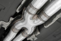 MBRP 15-16 Dodge Challenger RT 5.7L Aluminized Steel 3in Dual Rear Cat-back Quad Tips - Street - Image 5