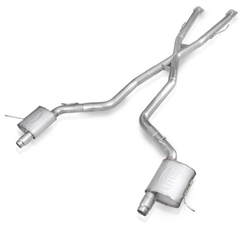 Stainless Works 11-20 Jeep Grand Cherokee 5.7L 3in Redline Catback Exhaust w/X-Pipe (Uses OEM Tips) - Image 2
