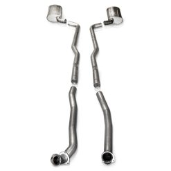 Alternative view of Stainless Works 1964-67 Corvette Exhaust BB Automatic Trans 2-1/2in Factory Connect