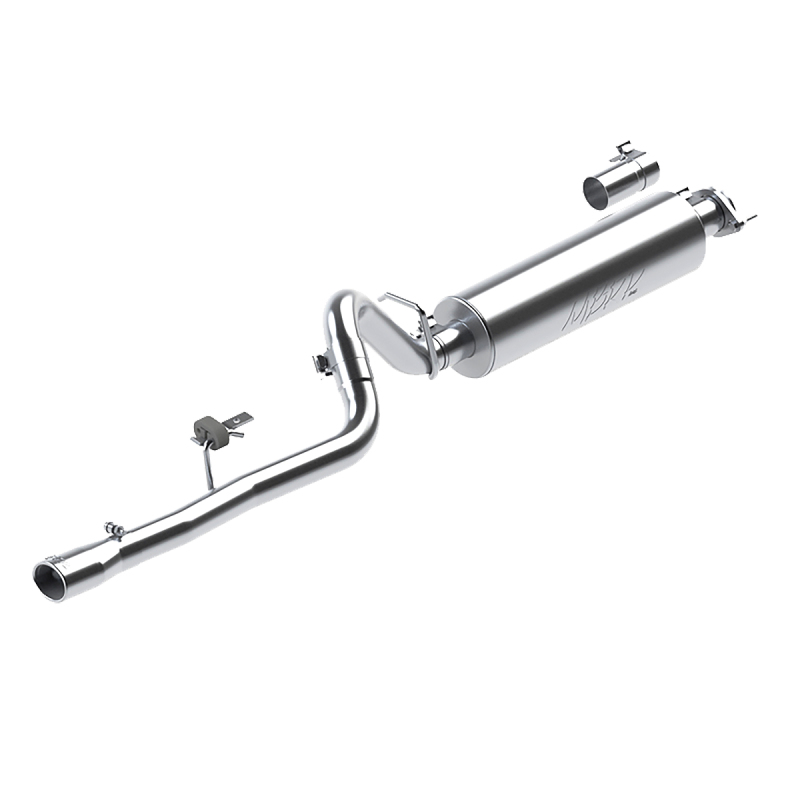 MBRP 86-00 Jeep 2.5L Cherokee 2.5in Cat Back Single T409 - Image 2