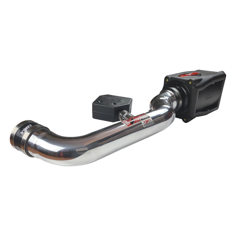 Injen 05-19 Nissan Frontier 4.0L V6 w/ Power Box Polished Power-Flow Air Intake System - Image 9
