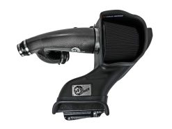 aFe 21-24 Ford F150 Raptor Track Series Carbon Fiber Cold Air Intake System w/ Black Pro 5R Filter - Image 5