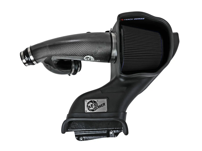 aFe 21-24 Ford F150 Raptor Track Series Carbon Fiber Cold Air Intake System w/ Black Pro 5R Filter - Image 5