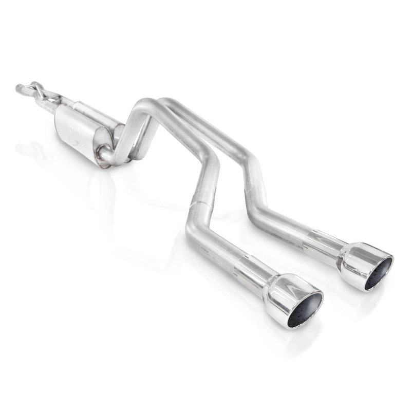 Stainless Works 2006-09 Trailblazer SS 6.0L 2-1/2in S-Tube Exhaust Y-Pipe Side Bumper Exit - Image 2
