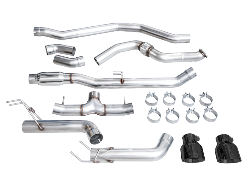 AWE Tuning 22+ Honda Civic Si/Acura Integra Track Edition Catback Exhaust - Dual Diamond Black Tips - Image 14