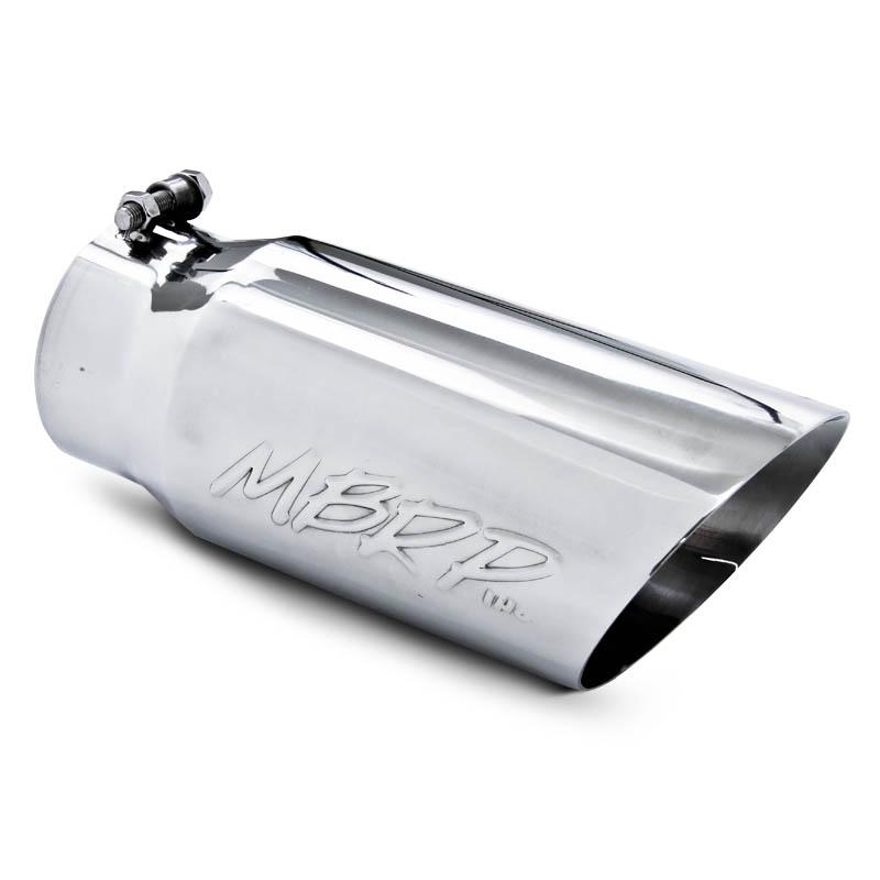 MBRP Universal Tip 5 O.D. Dual Wall Angled 4 inlet 12 length - Image 3