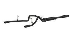 MBRP 2015 Ford F-150 5.0L 3in Cat Back Dual Split Rear Exit Black Exhaust System - Image 3