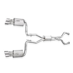 Stainless Works 2008-09 Pontiac G8 GT 3in Catback Systemt X-Pipe Turbo Chambered Muffler 3.5in Tips - Image 4