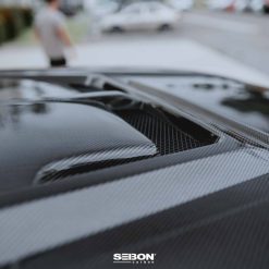 Seibon 22-24 Toyota Tundra / 23-24 Toyota Sequoia RR-Style Carbon Fiber Hood - Image 13